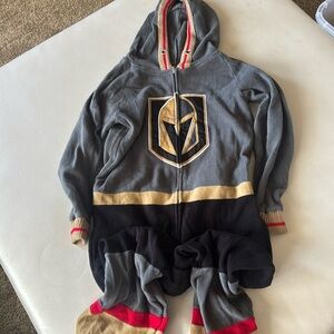 Vegas golden knights - vgk - adult onesie - size small